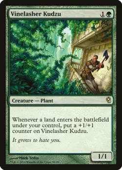 MTG Vinelasher Kudzu Duel Decks: Jace vs. Vraska #50 Rare Magic The Gathering - Image 1