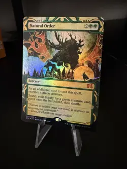Natural Order | MTG Mythic Foil Extended Art 054/063 Strixhaven STA 2021 Eng - Image 1
