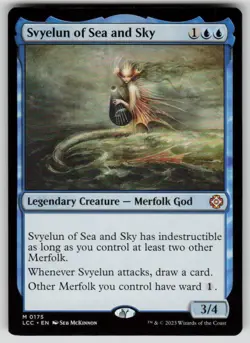 Svyelun of Sea and Sky Mythic Commander: The Lost Caverns of Ixalan 175 MTG NM - Image 1