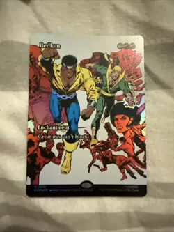 Bedlam (Borderless Foil) 0074 - Marvel Super Heroes MSH - MTG NM/M - Image 1