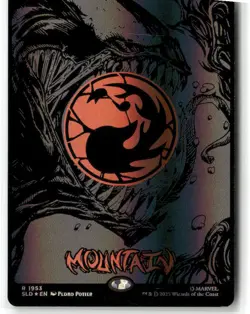 Mountain (1953) (Raised Foil) 1953 Holo Secret Lair Drop Series Magic: Foil NM - Image 1