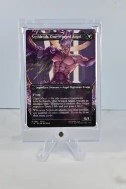 MTG - FIN - 0382 Sephiroth, Fabled SOLDIER (Borderless) Final Fantasy Regular - Image 3