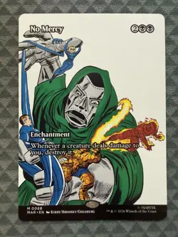 MTG No Mercy #0068 Borderless Mythic Marvel Universe Eternal-Legal (MAR) - Image 2