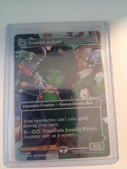 MTG Marvel Super Heroes, Jennifer Walters / She-Hulk 0328 - Borderless-FOIL - Image 3