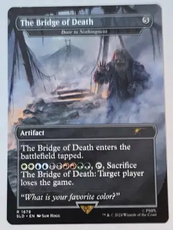 MTG The Bridge of Death - Dismember Secret Lair Drop Series Regular NM - Image 1