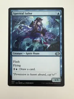 Spectral Sailor Anime Showcase MTG Magic the Gathering Card NM Near Mint J22 - Image 1