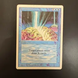 Magic The Gathering Braingeyser Revised Edition MP - Image 1