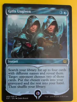 Gift's Ungiven. Rare Instnat spellbook. SS1 MTG Card. - Image 2