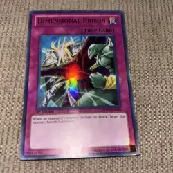 Yugioh Dimensional Prison RYMP-EN084 Ultra Rare 1st edition ✅ LP - Image 2