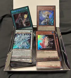 Konami Yu-Gi-Oh! TCG glorious gallery 1st Ed 150+ card lot - Image 1
