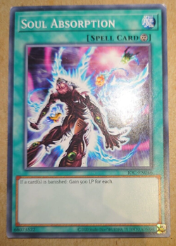 Yu-Gi-Oh! TCG Soul Absorption Invasion of Chaos IOC-EN046 Unlimited Common - Image 1