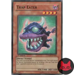 Yugioh Trap Eater CRMS-EN005 Common 1st Edition NM - Image 1