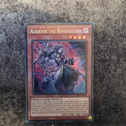 YUGIOH ALEISTER THE REMINISCENT SECRET RARE NEAR MINT CORI-EN015 - Image 1