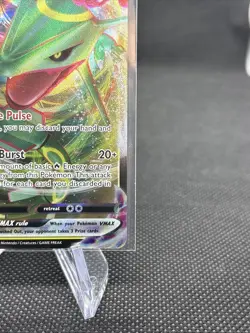 Rayquaza VMAX 102/159 Holo VMAX Rare Crown Zenith Pokemon Near Mint - Image 4