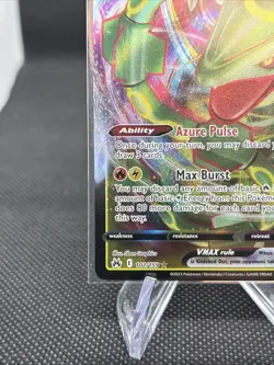 Rayquaza VMAX 102/159 Holo VMAX Rare Crown Zenith Pokemon Near Mint - Image 5
