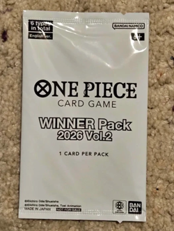 One Piece Winner Pack 2026 Vol. 2 - One Piece Card Game Sealed Promo Pack - Image 1