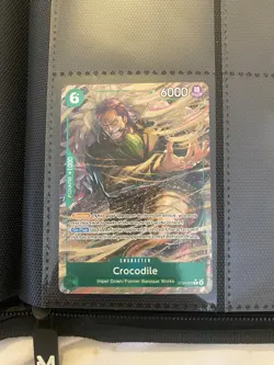 Crocodile Alt Art ST30-010 C Starter Deck EX Luffy & Ace One Piece Card English - Image 1