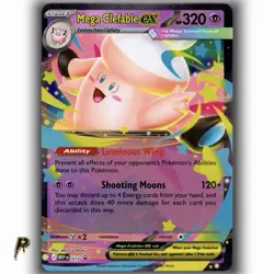 Pokemon Perfect Order Mega Clefable ex 031/088 Double Rare Holo Card NM - Image 1