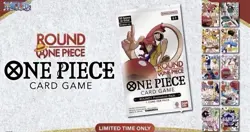 Bandai Namco One Piece Card Game Round1 Promo Pack English 1-Card Pack Luffy - Image 1