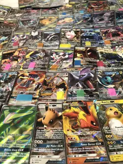 Pokemon 50 Official TCG Cards Lot with Ultra Rare Included - GX EX MEGA + HOLOS - Image 4