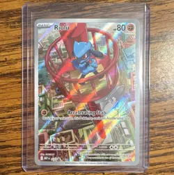 The Pokemon Company Riolu Pokemon Card ME Promo 010 Holo Promo English 80HP - Image 1