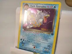 Pokemon TCG Dark Gyarados Holo Card #8/82 Prerelease - Image 2