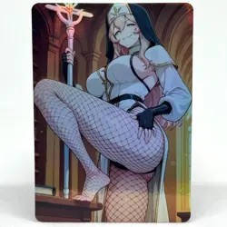 Overlord Lilynette Piani Goddess Anime Waifu ACG Foil Card - Image 1