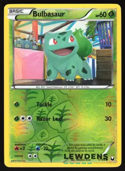 Bulbasaur - 1/108 - Common Reverse Holo - Dark Explorers - Pokemon Card - Image 1