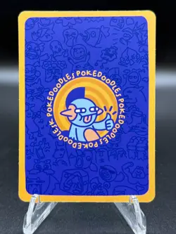 Pokedoodles Pumpers 54/90 - Rare Card - Parody Blastoise Fan Art - No-Scalp Set - Image 3