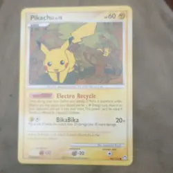 Pikachu 94/123 Diamond & Pearl Mysterious Treasure Non Holo Pokemon Card TCG - Image 1