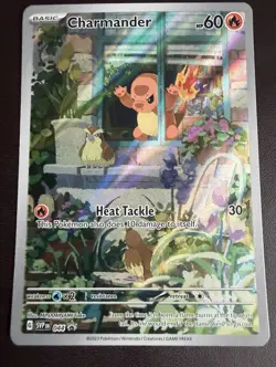 Pokemon TCG Charmander Obsidian Flames ETB Promo Card NM - Image 1
