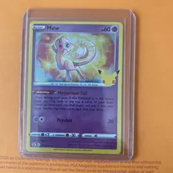 PSA 9 MINT 2021 POKEMON CELEBRATIONS MEW 011 2 Card One Ungraded An Other Graded - Image 3