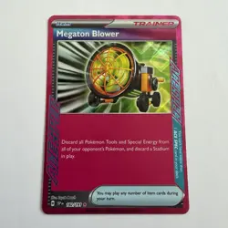 Pokemon TCG Megaton Blower 182/191 - SV Surging Sparks - ACE Spec Card NM - Image 1