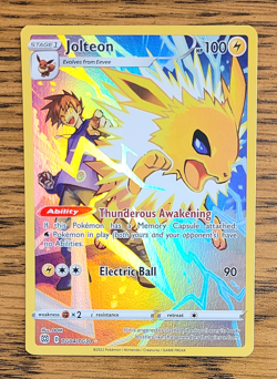Jolteon TG04/TG30 - SWSH: Brilliant Stars Trainer Gallery Pokemon Card -Holo- NM - Image 1