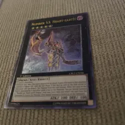 Yugioh Number 53: Heart-eartH CBLZ-EN046 Ultimate Rare 1st Ed NM - Image 3