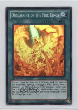 Onslaught of the Fire Kings 1st Ed. YuGiOh Structure Deck #SDOK-EN022 - Image 1