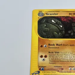 Pokemon TCG Graveler Expedition 2002 Uncommon Card 79/165 - Image 3