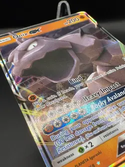 Pokemon Onix GX TCG Hidden Fates Holo Ultra Rare Card 36/68 NM Condition - Image 3