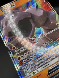 Pokemon Onix GX TCG Hidden Fates Holo Ultra Rare Card 36/68 NM Condition - Image 4