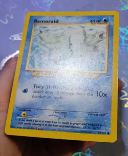 Remoraid 80/105 Neo Destiny Pokemon Card NM - Image 4