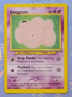Exeggcute 64/105 Neo Destiny Pokemon Card NM - Image 1