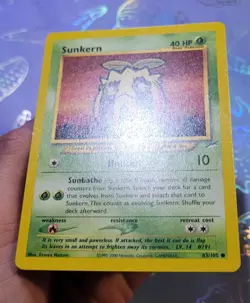 Sunkern 83/105 Neo Destiny Pokemon Card NM - Image 4