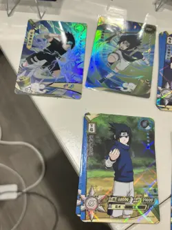 Kayou Naruto Sasuke MR+AR+SP+PU+R Cards Set - Image 4