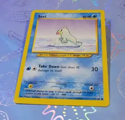 Seel 81/105 Neo Destiny Pokemon Card NM - Image 3