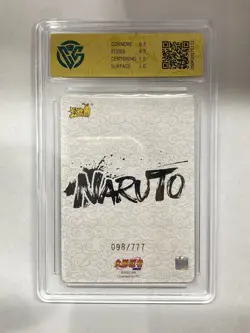 Sarutobi Hiruzen - KaYou Naruto CCG TCG Trading Card NRB08-AR-002 L4 /777 CCG 10 - Image 2