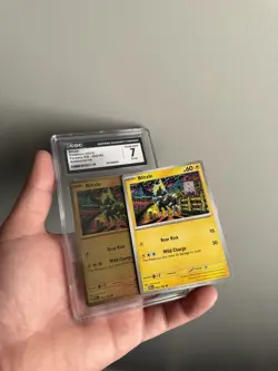 Blitzle 062/182 Pokemon Card TEST PRINT Extremely Rare Ink Test Print! - Image 4