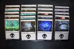 Magic the Gathering - 100 Basic Lands - NM/M Cards - Image 2