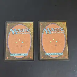 MTG Chocobo Track Foil Final Fantasy Forest Basic Land 0482 Regular EN Lot of 2 - Image 2