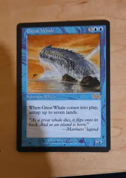 Great Whale Urza's Saga Regular - Image 1