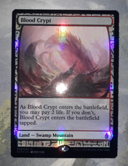 Blood Crypt MTG x1 FOIL Zendikar Expedition NM ~ Beautiful "Full Art" - Image 2